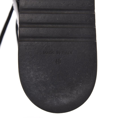 Chanel Calfskin Nylon Boots 40 Black 6 of 6