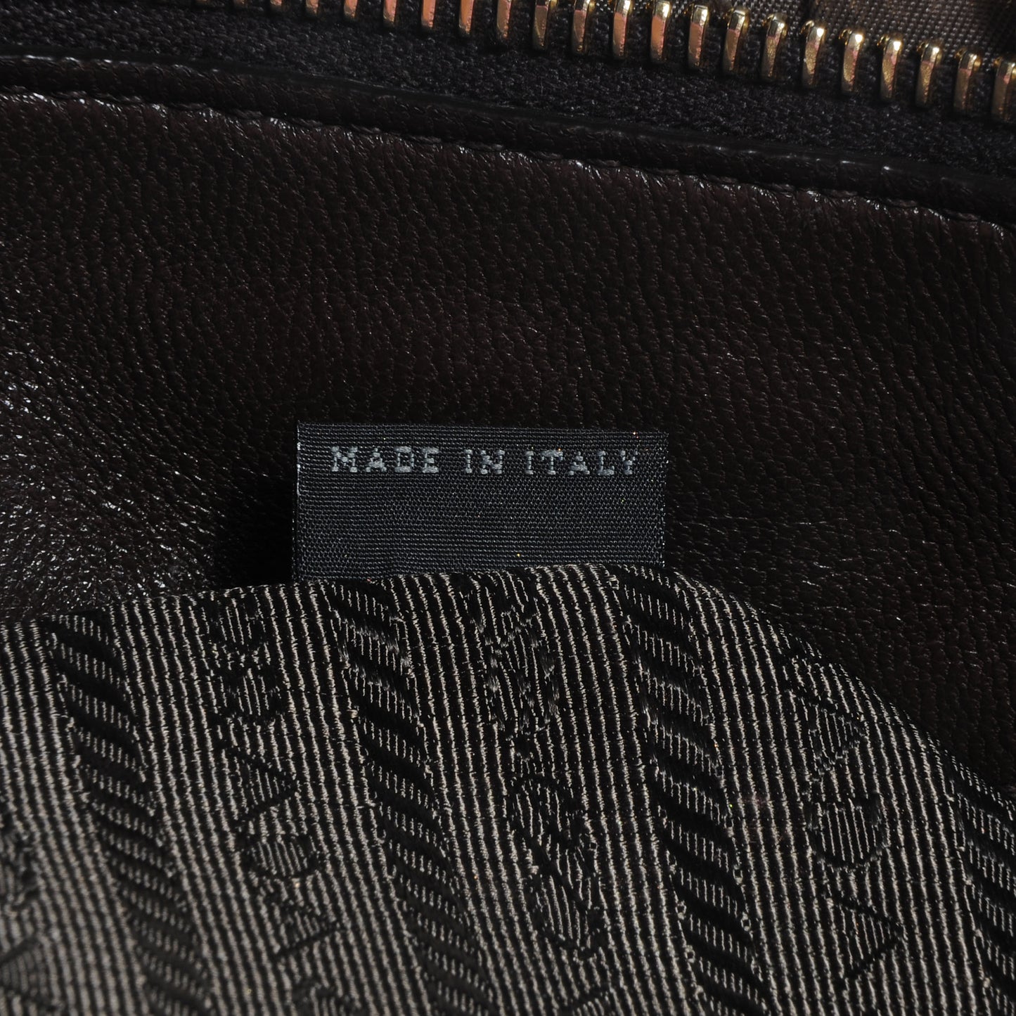 Tessuto Nylon Gaufre Shopping Satchel Fumo