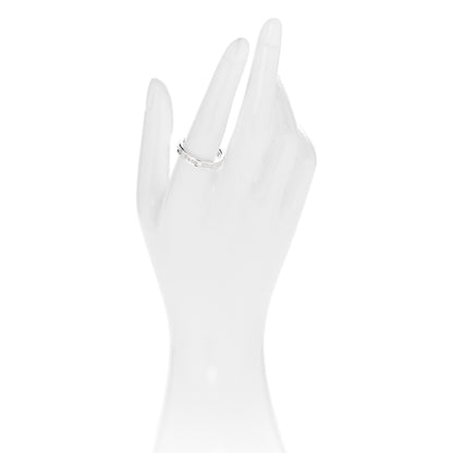 Tiffany Sterling Silver Narrow 1837 Band Ring 57 8 2 of 4