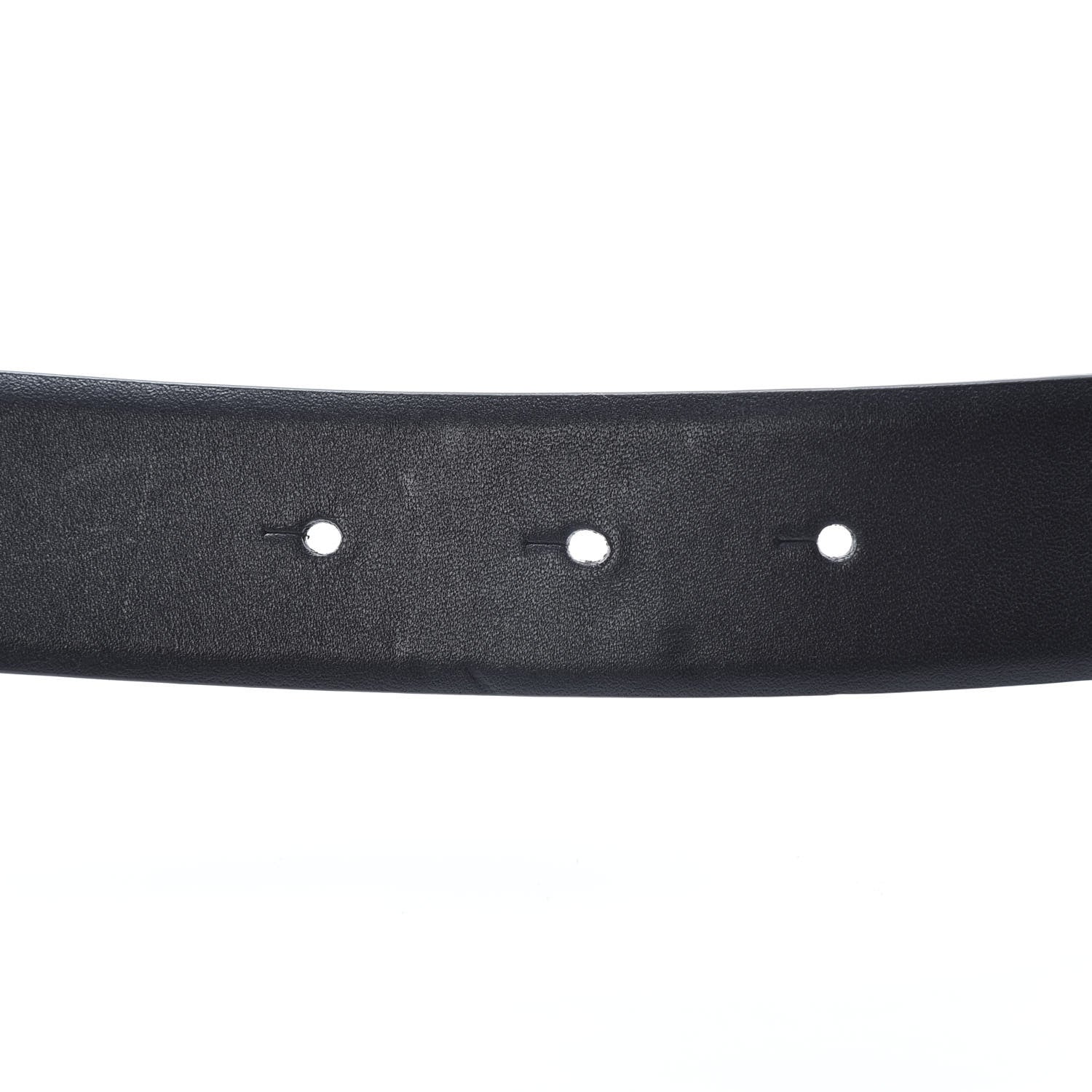 Chanel Calfskin CC Chain Belt 95 38 Black 7 of 10