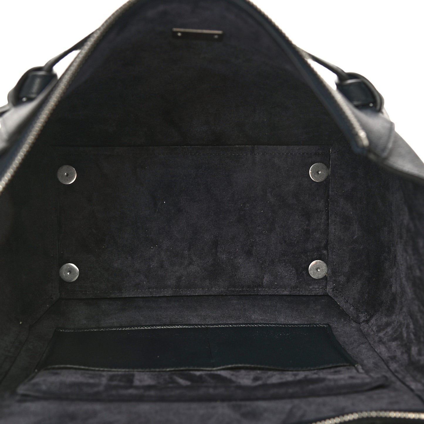 Grained Calfskin Mini Belt Bag Navy