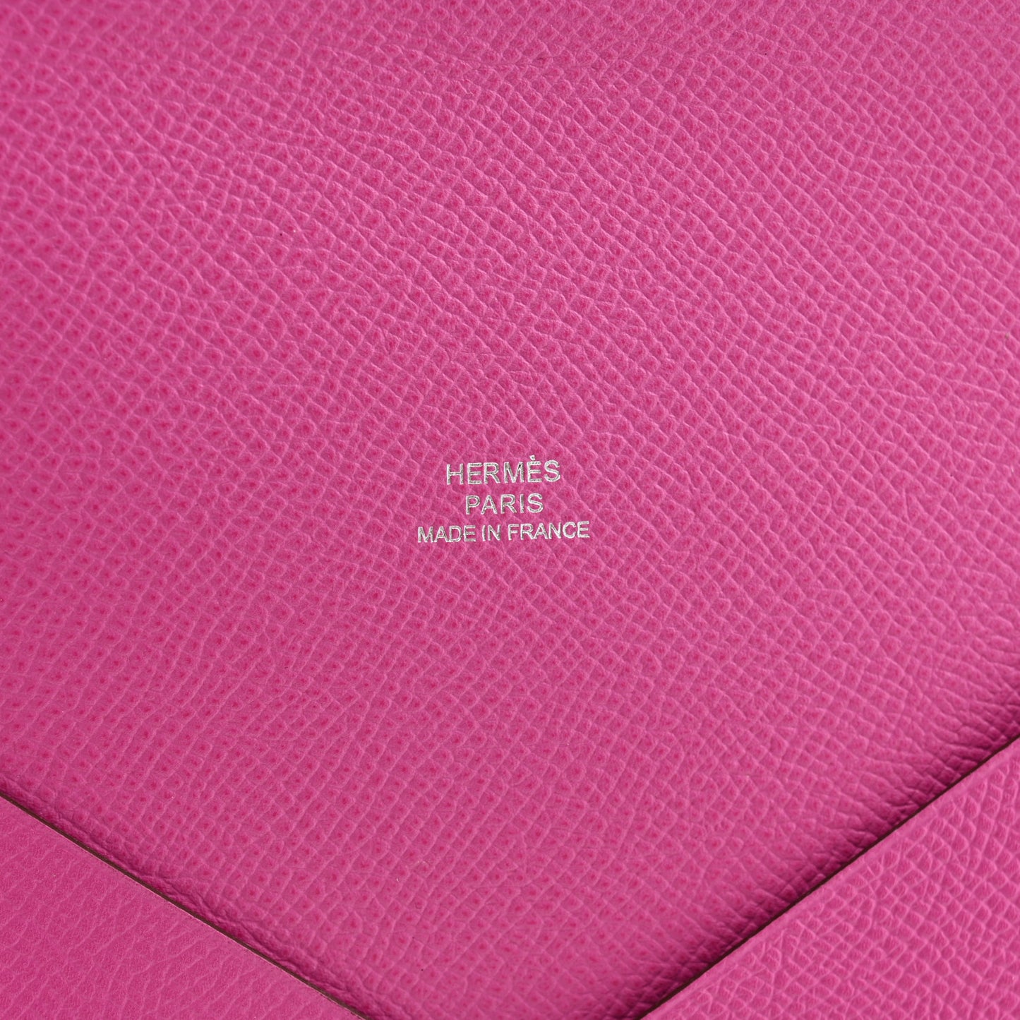 Epsom Calvi Pouch Magnolia Bleu Saphir Magnolia