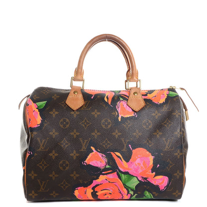 Louis Vuitton Monogram Roses Speedy 30 1 of 7