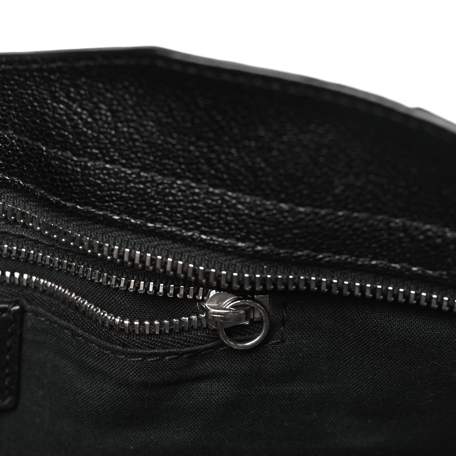 Balenciaga Chevre Silver Metallic Edge Hardware City Black 11 of 11