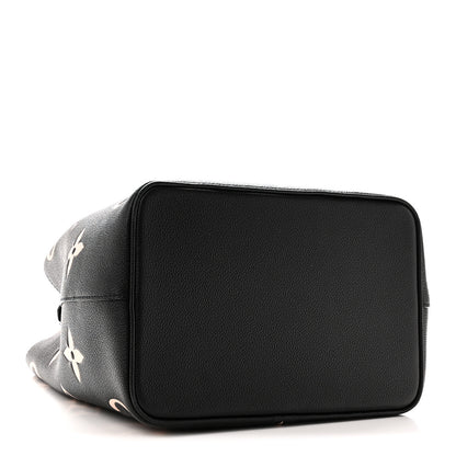 Louis Vuitton Empreinte Monogram Giant Neonoe MM Black Beige 4 of 9