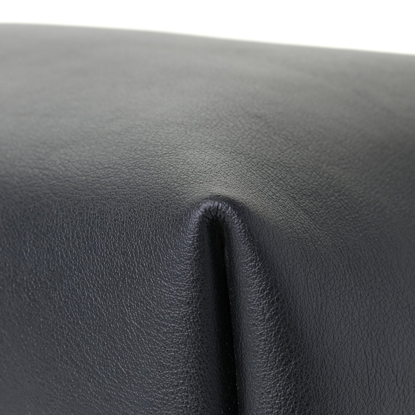 Calfskin Large Shopping Tote Black