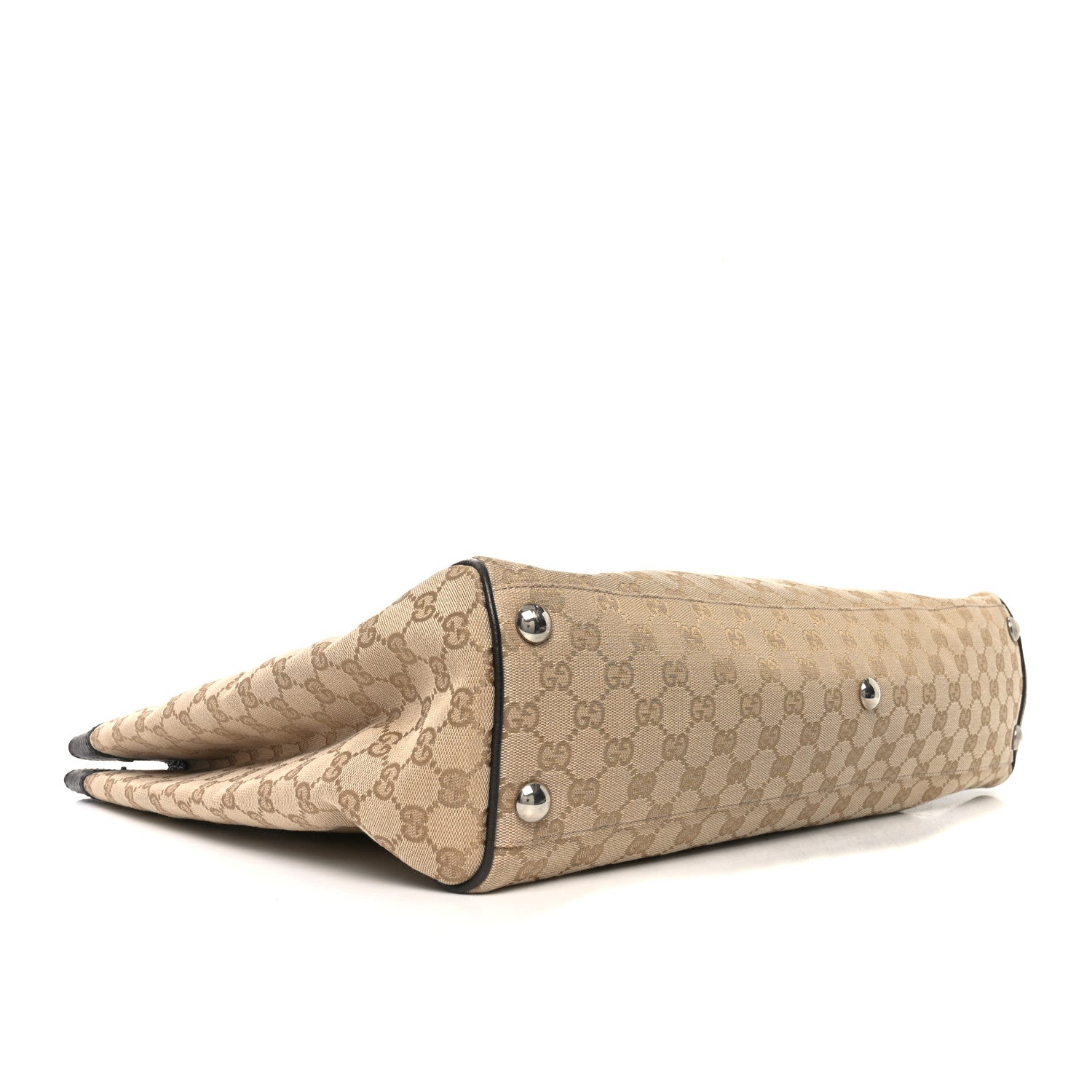 Gucci GG Monogram Double Pocket Tote Brown 4 of 10