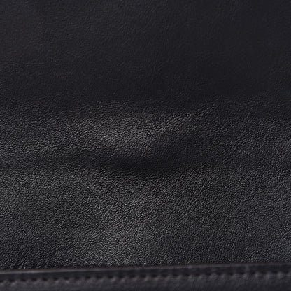 Chloe Calfskin Suede Medium Nile Bracelet Bag Black 8 of 11