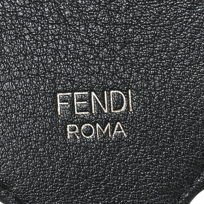 Fendi Velvet Vitello Dolce Fun Fair Embroidered Strap You Tobacco Multicolor 3 of 4