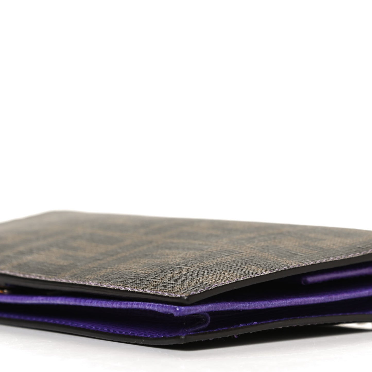 Zucca Spalmati Chain Clutch Tobacco Purple