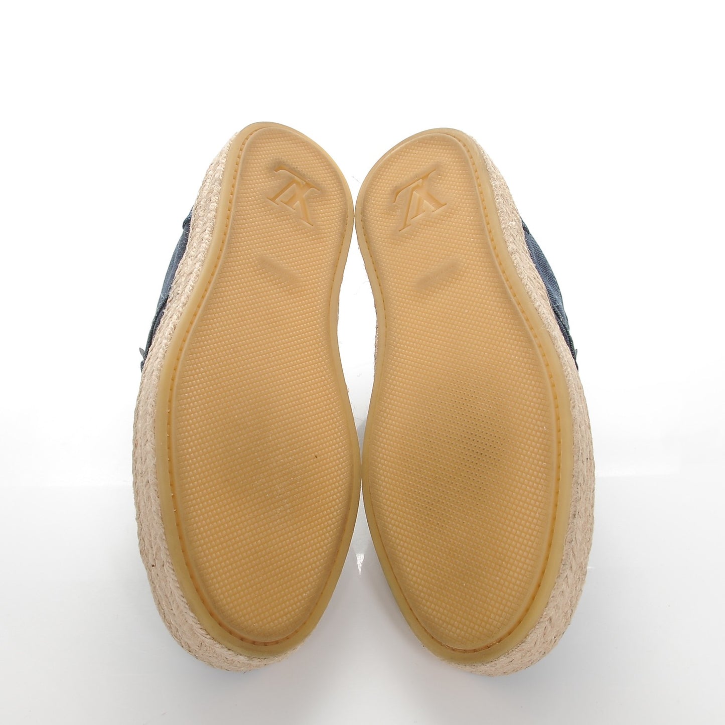 Mens Denim Damier Coconut Grove Slip On 10 Marine