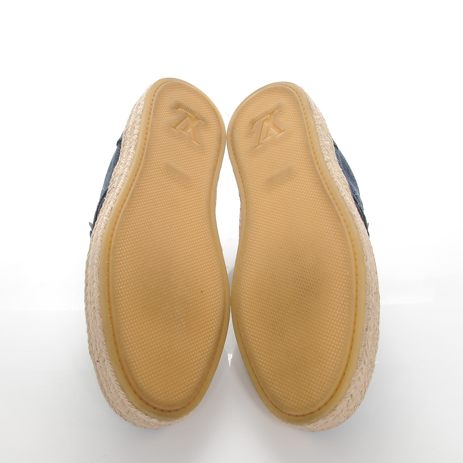Louis Vuitton Mens Denim Damier Coconut Grove Slip On 10 Marine 5 of 8