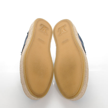 Louis Vuitton Mens Denim Damier Coconut Grove Slip On 10 Marine 5 of 8
