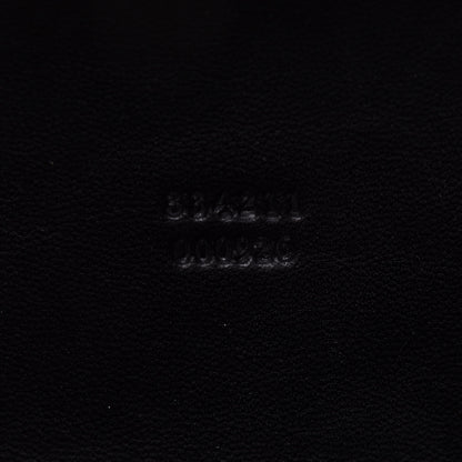 Alexander McQueen Pearl Embellished Calfskin Skull Box Clutch Black 9 of 9