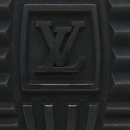 Louis Vuitton Suede Monogram Run Away Sneakers 39 Black 7 of 10