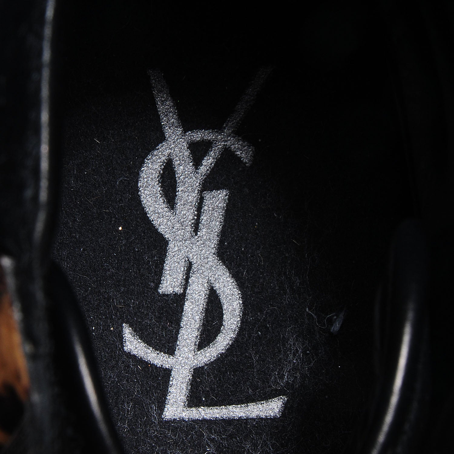 Saint Laurent Leopard Print Calf Hair Malibu Sneakers 43 7 of 9