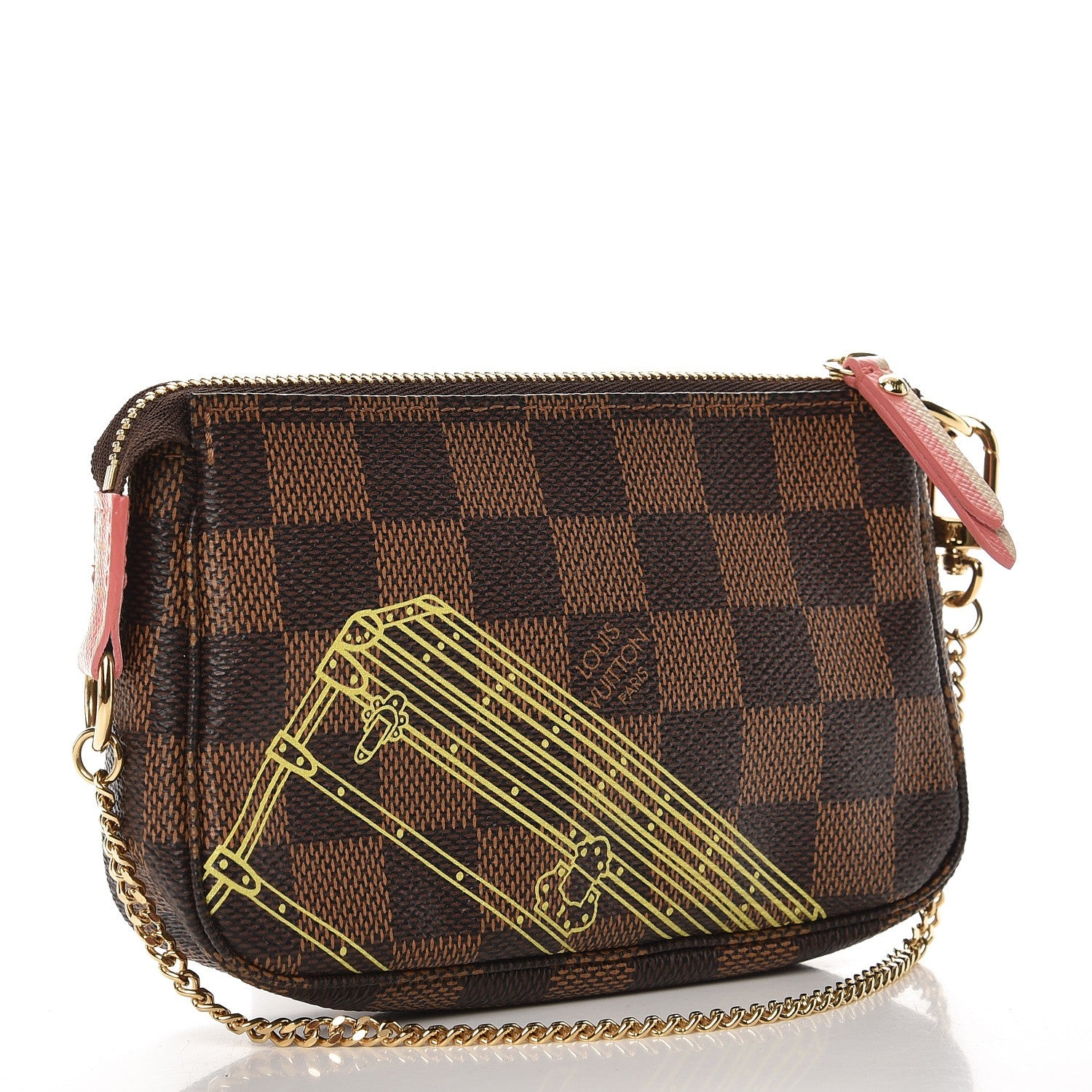 Louis Vuitton Monogram 2014 Christmas Animation Mini Pochette Accessories 3 of 8