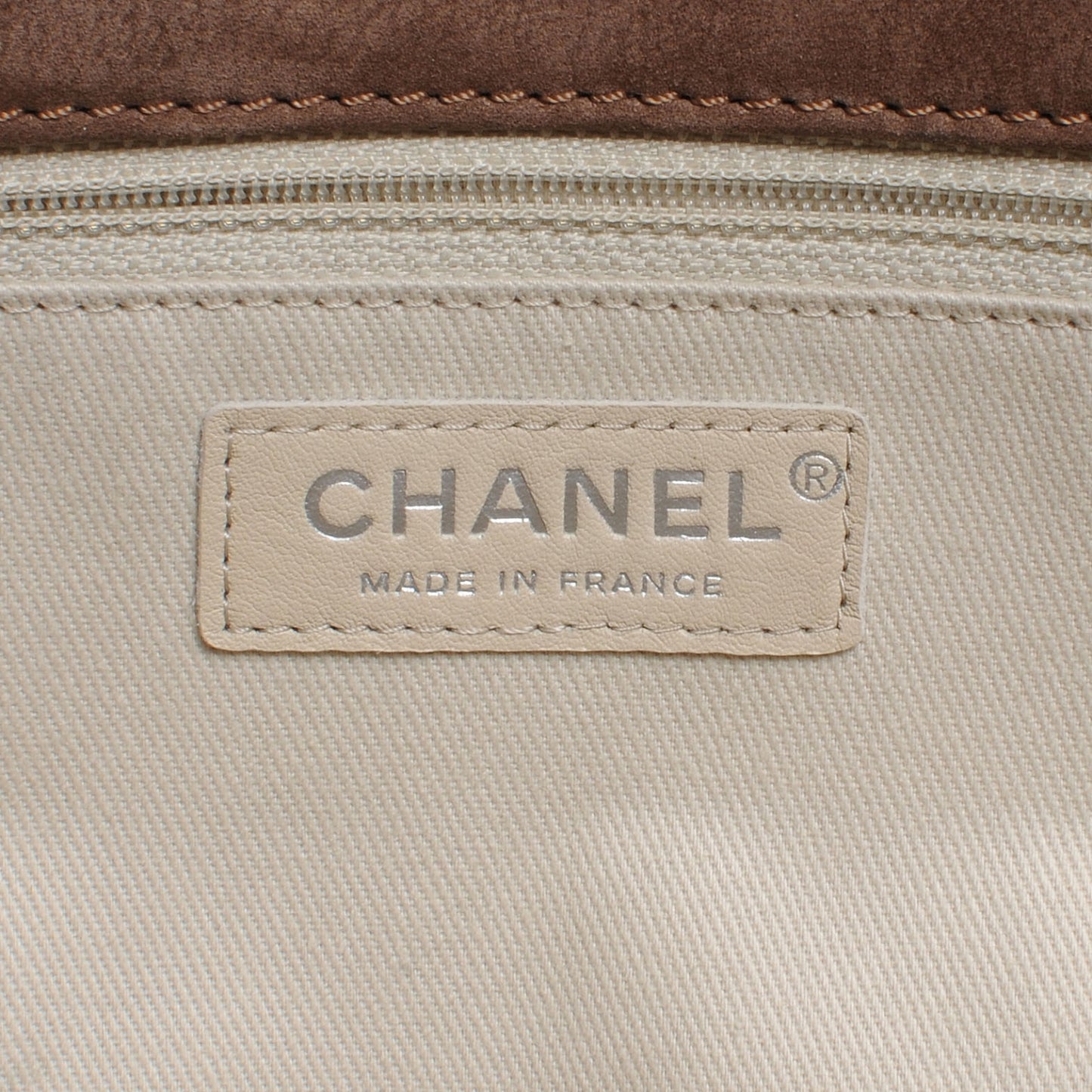 Ultra Soft Suede Calfskin Natural Beauty Large Flap Bag