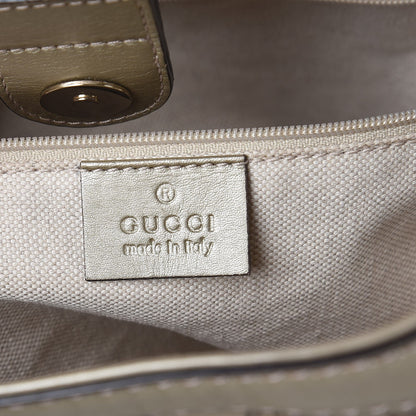 Gucci Guccissima Medium Sukey Tote Champagne 6 of 12
