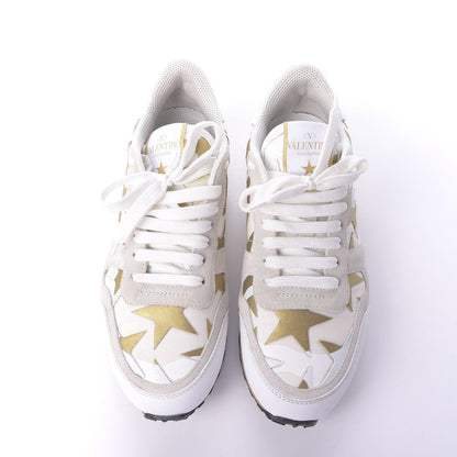 Valentino Garavani Nappa Suede Camustars Womens Rockrunner Sneakers 38.5 White 6 of 11