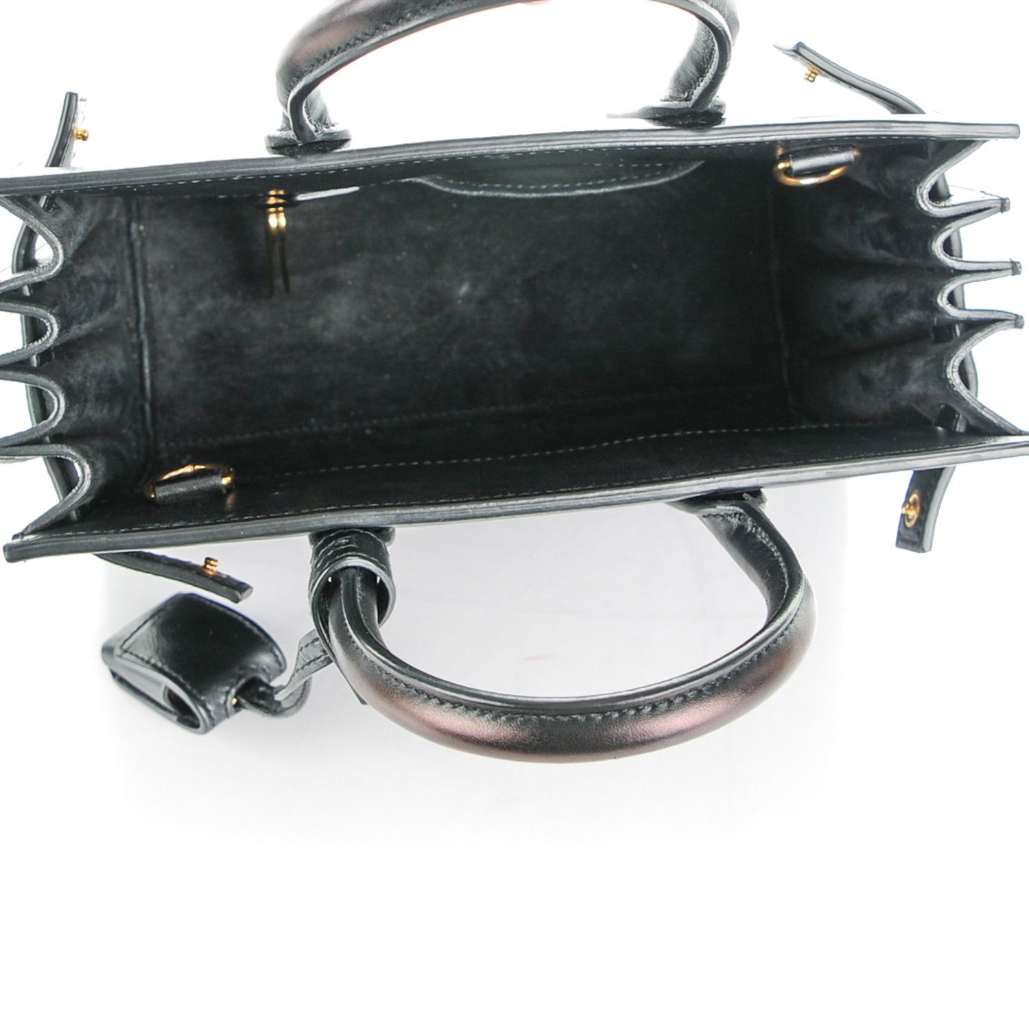 Saint Laurent Calfskin Nano Sac De Jour Black 5 of 6