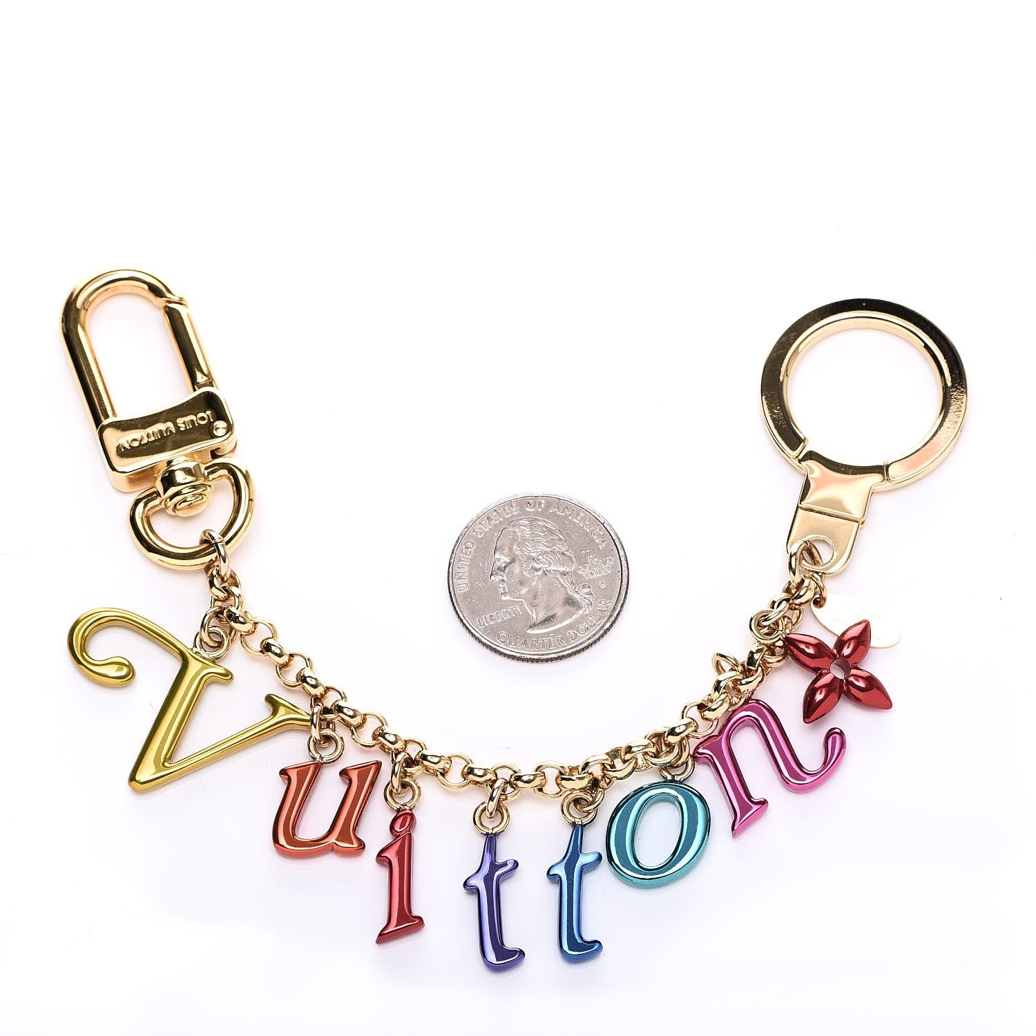 Louis Vuitton New Wave Key Chain Bag Charm Multicolor 2 of 5
