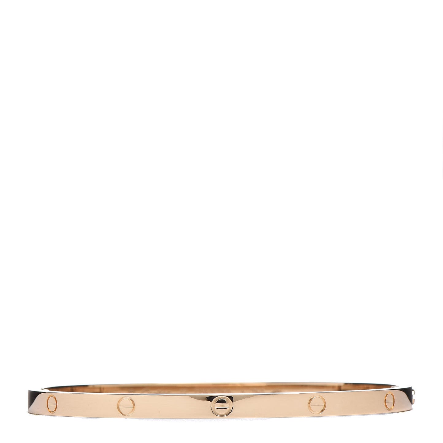 18K Yellow Gold Small LOVE Bracelet 17