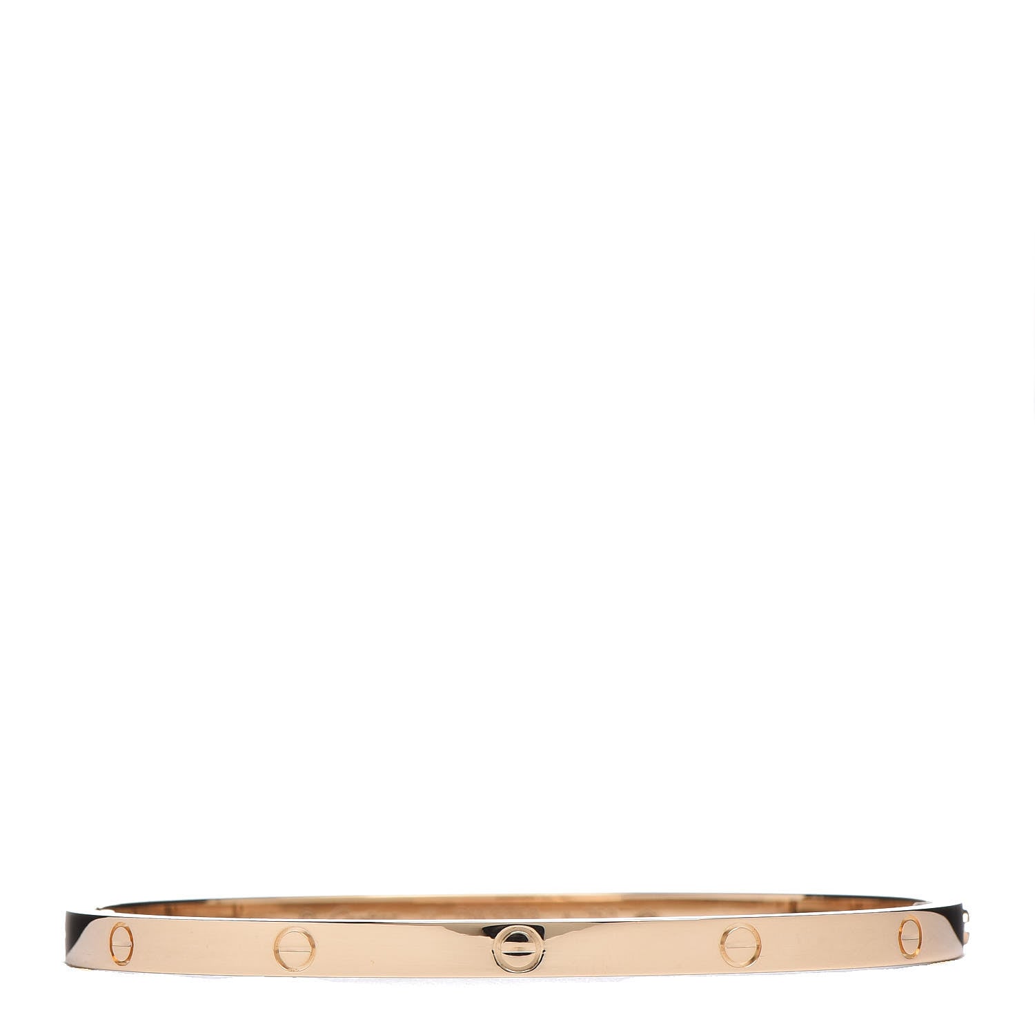 Cartier 18K Yellow Gold Small LOVE Bracelet 17 1 of 5