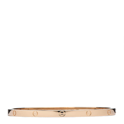 Cartier 18K Yellow Gold Small LOVE Bracelet 17 1 of 5