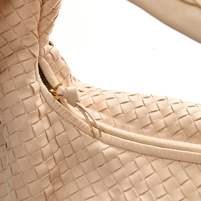 Bottega Veneta Nappa Intrecciato Large Veneta Hobo Bianco 11 of 12