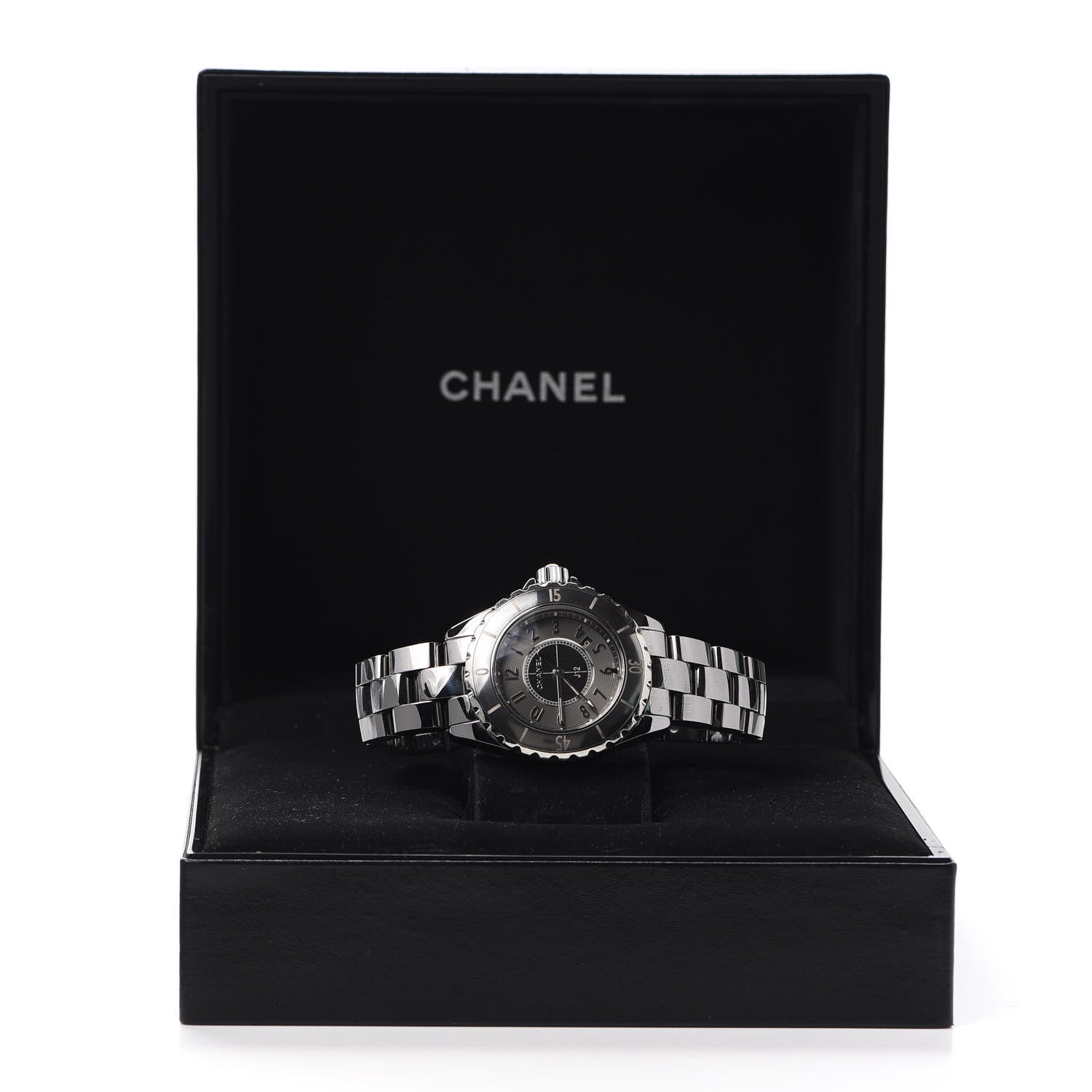 Chanel Titanium Ceramic 33mm J12 Chromatic Quartz Watch 6 of 6