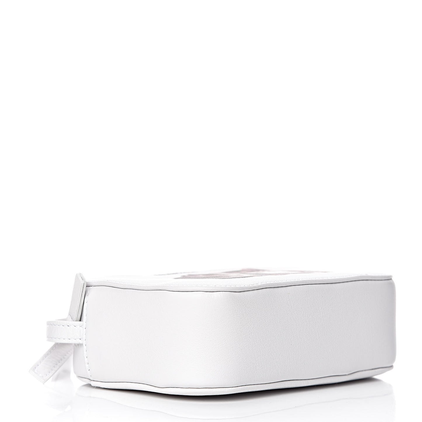 Calfskin Kittens Logo XS Everyday Camera Bag White