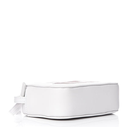 Balenciaga Calfskin Kittens Logo XS Everyday Camera Bag White 4 of 13