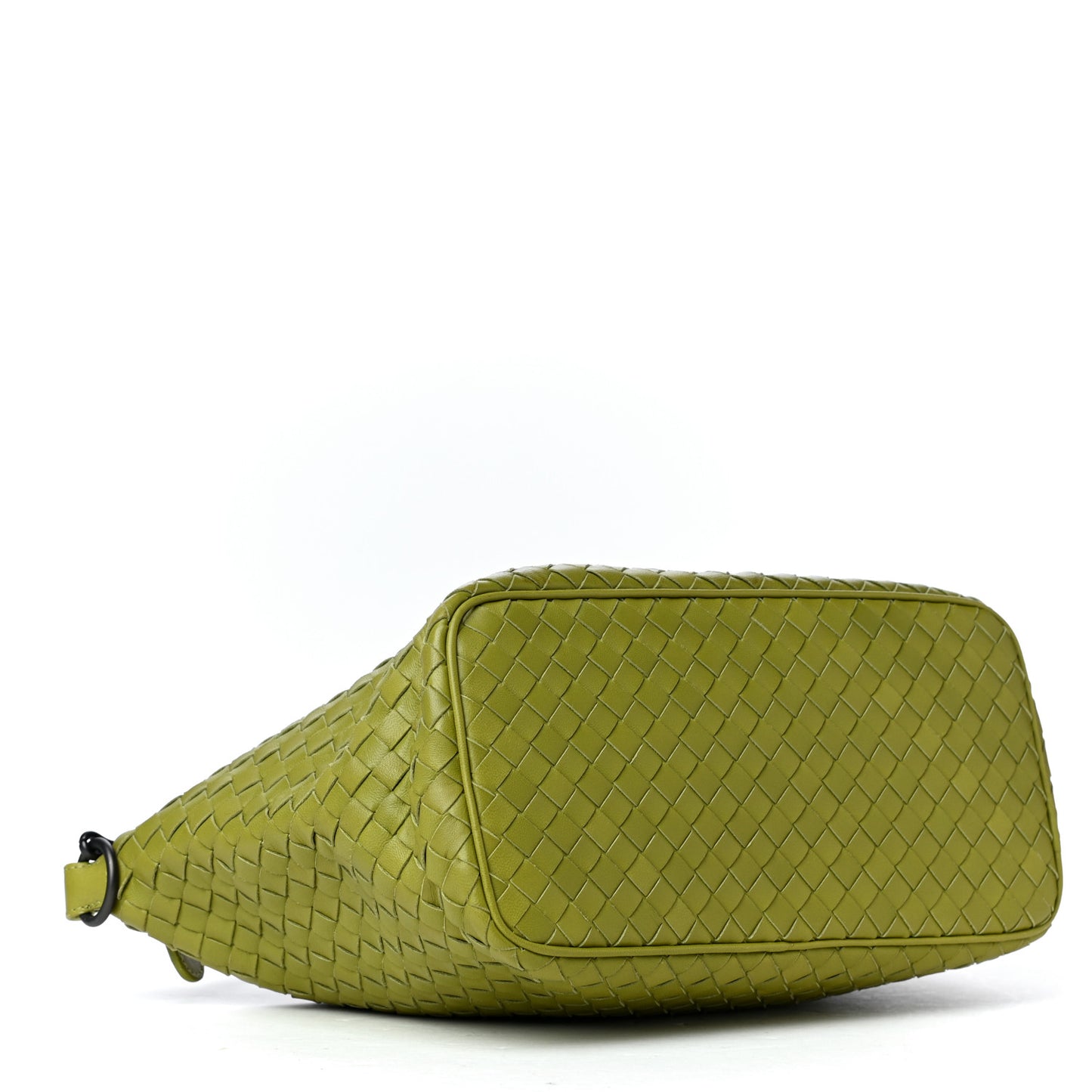 Nappa Intrecciato Small Shoulder Bag Assenzio