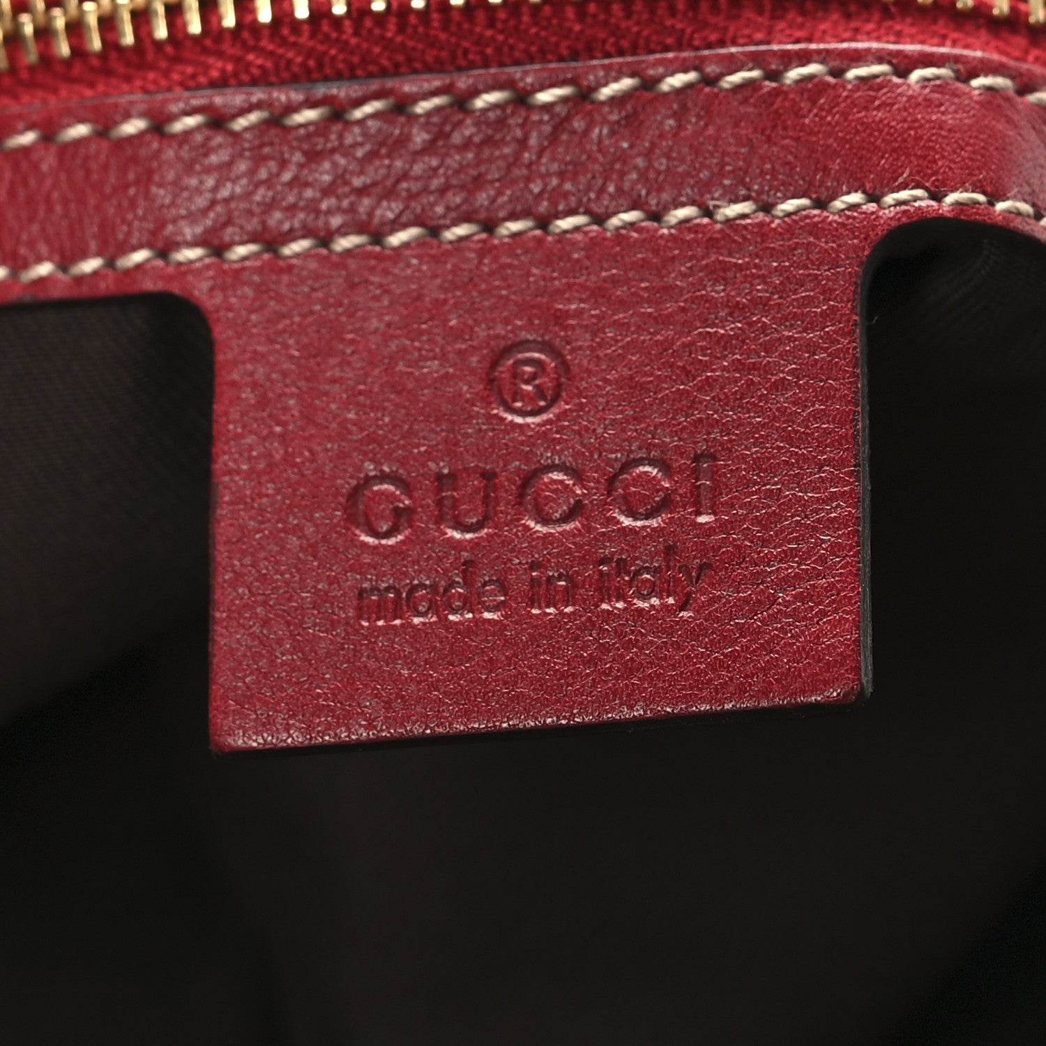 Gucci Monogram Snakeskin Large Unicef Indy Top Handle Hobo Red 6 of 10