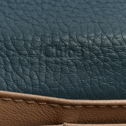 Chloe Calfskin Marcie Continental Flap Wallet Cloudy Blue 6 of 7
