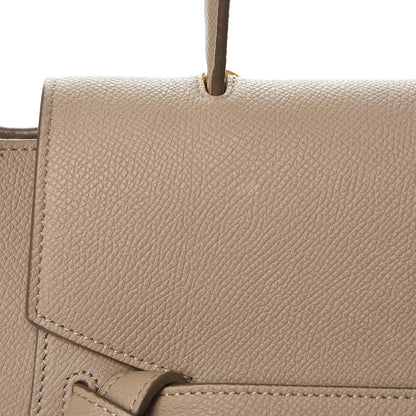 Celine Grained Calfskin Mini Belt Bag Light Taupe 8 of 15