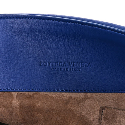 Bottega Veneta Nappa Intrecciato Olimpia Shoulder Bag Cobalt 7 of 12