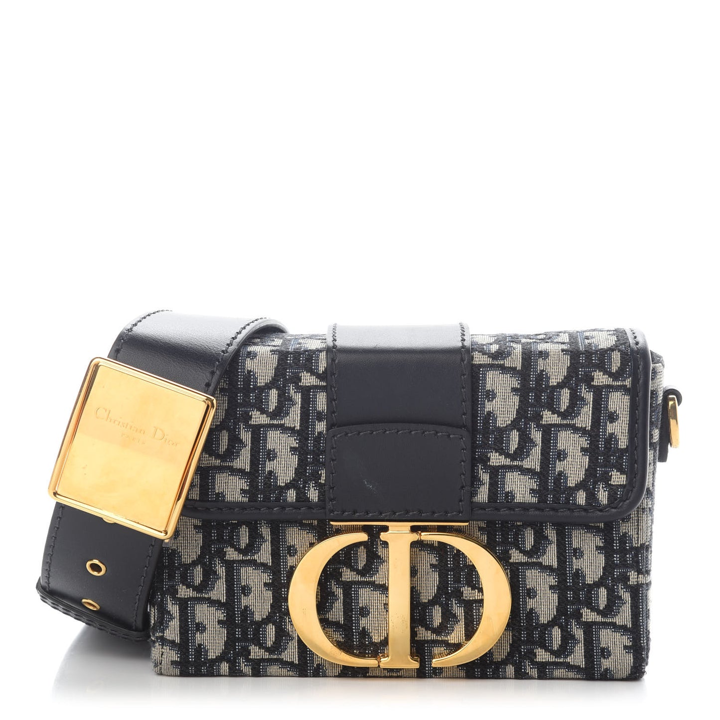 Oblique 30 Montaigne Box Bag Blue