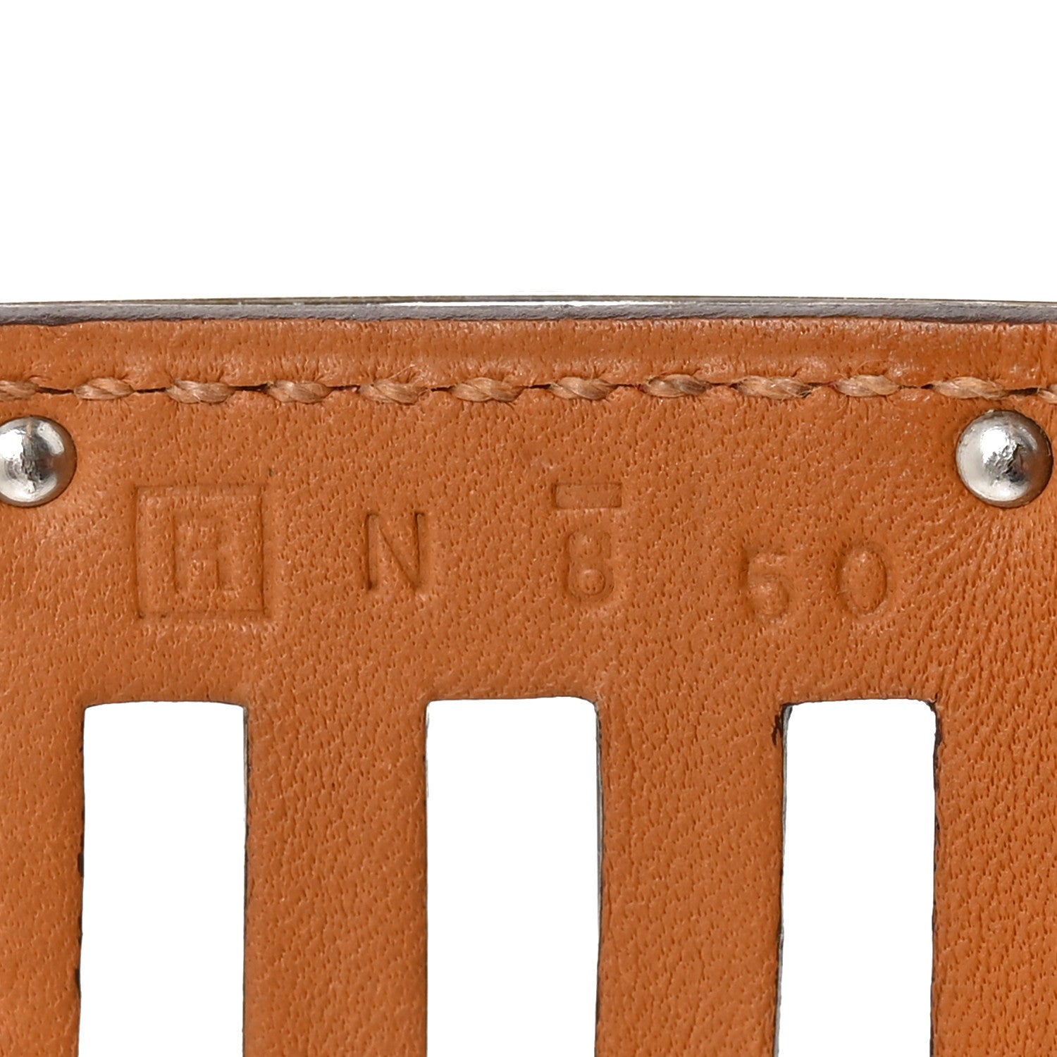 Hermes Shiny Alligator Kelly Dog Bracelet Geranium 5 of 5