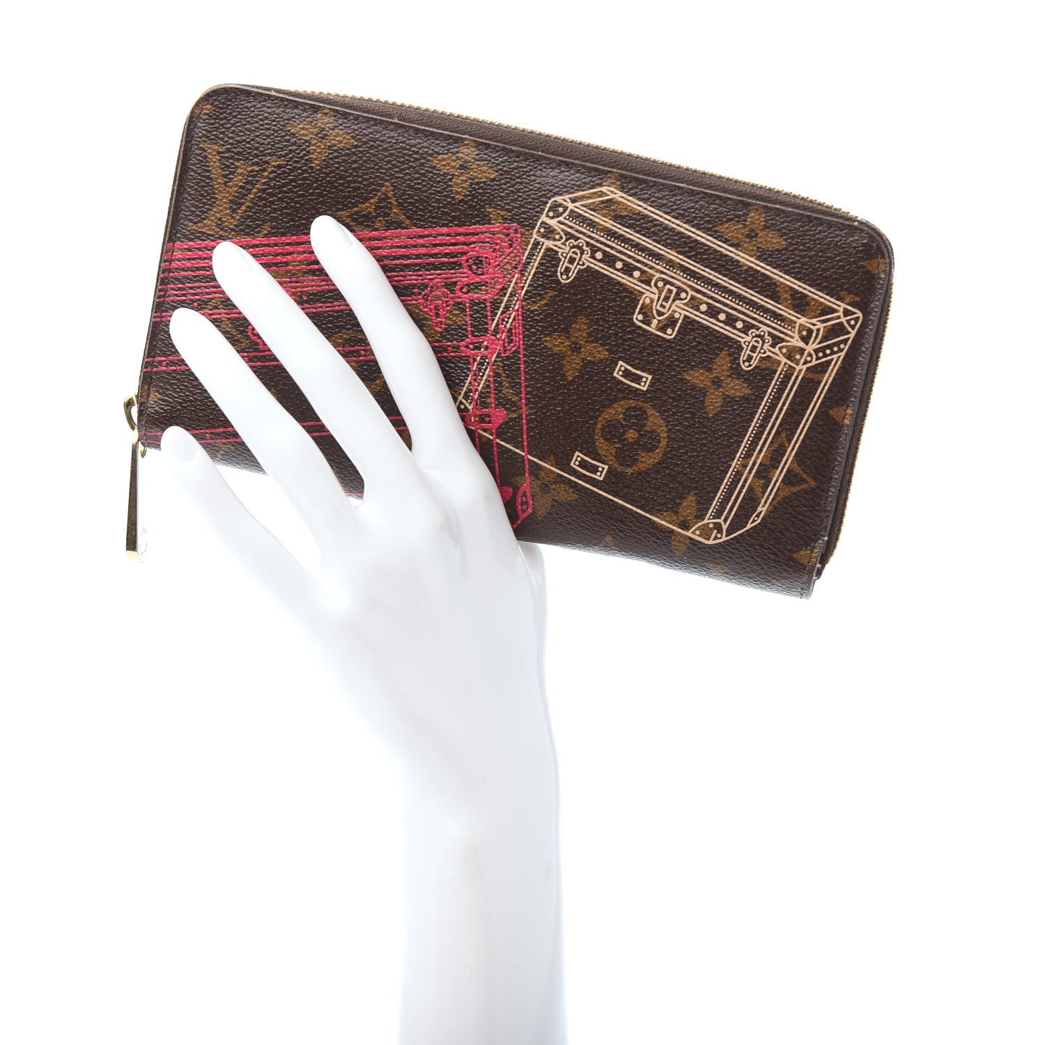 Louis Vuitton Monogram 2014 Christmas Animation Zippy Wallet 2 of 6