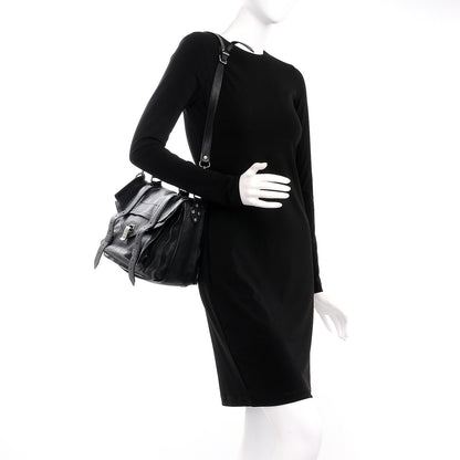 Proenza Schouler Lambskin Medium PS1 Satchel Black 2 of 8