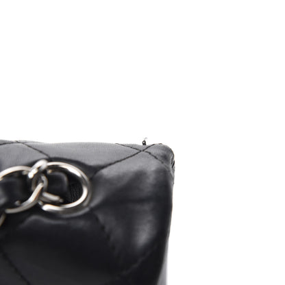 Chanel Lambskin Quilted Jumbo Single Flap Black 8 of 12