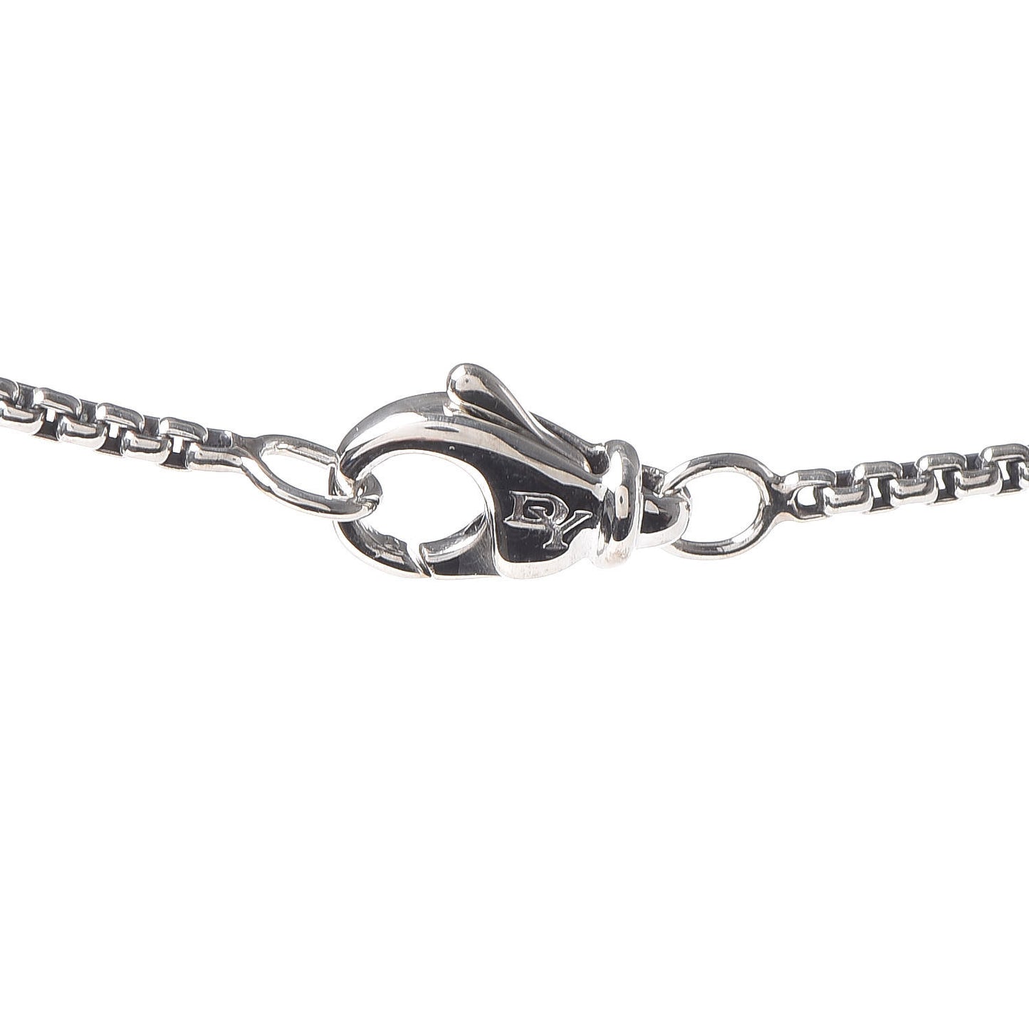 Sterling Silver Black Onyx 14mm Infinity Pendant Necklace