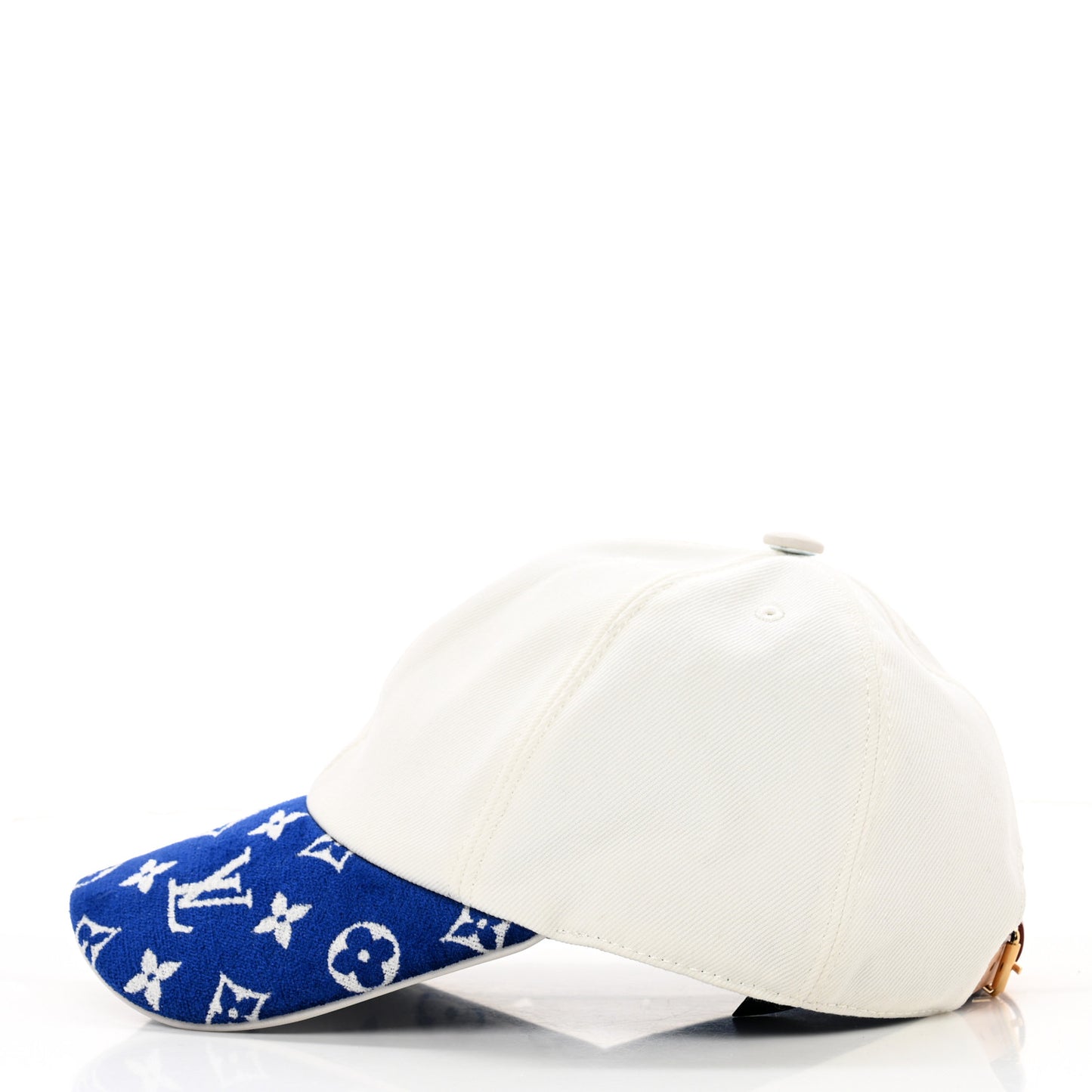Cotton Monogram Jacquard LV Match Cap Blue