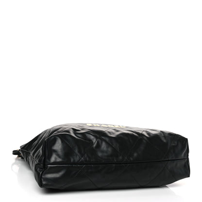 Chanel Calfskin Quilted Chanel 22 Black 5 of 10