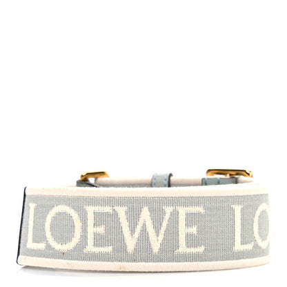 Loewe Calfskin Jacquard Anagram Strap Ash Grey 2 of 3