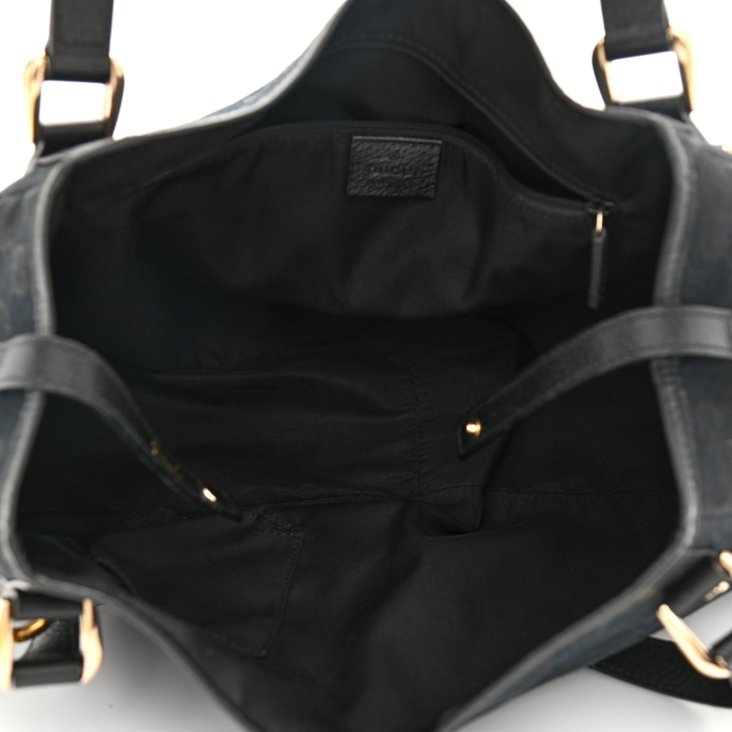 Gucci Monogram Medium Abbey Shoulder Bag Black 5 of 15