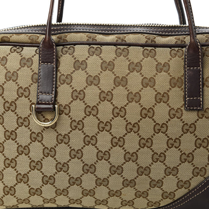 Gucci Monogram New Britt Medium Boston Dark Brown 11 of 11