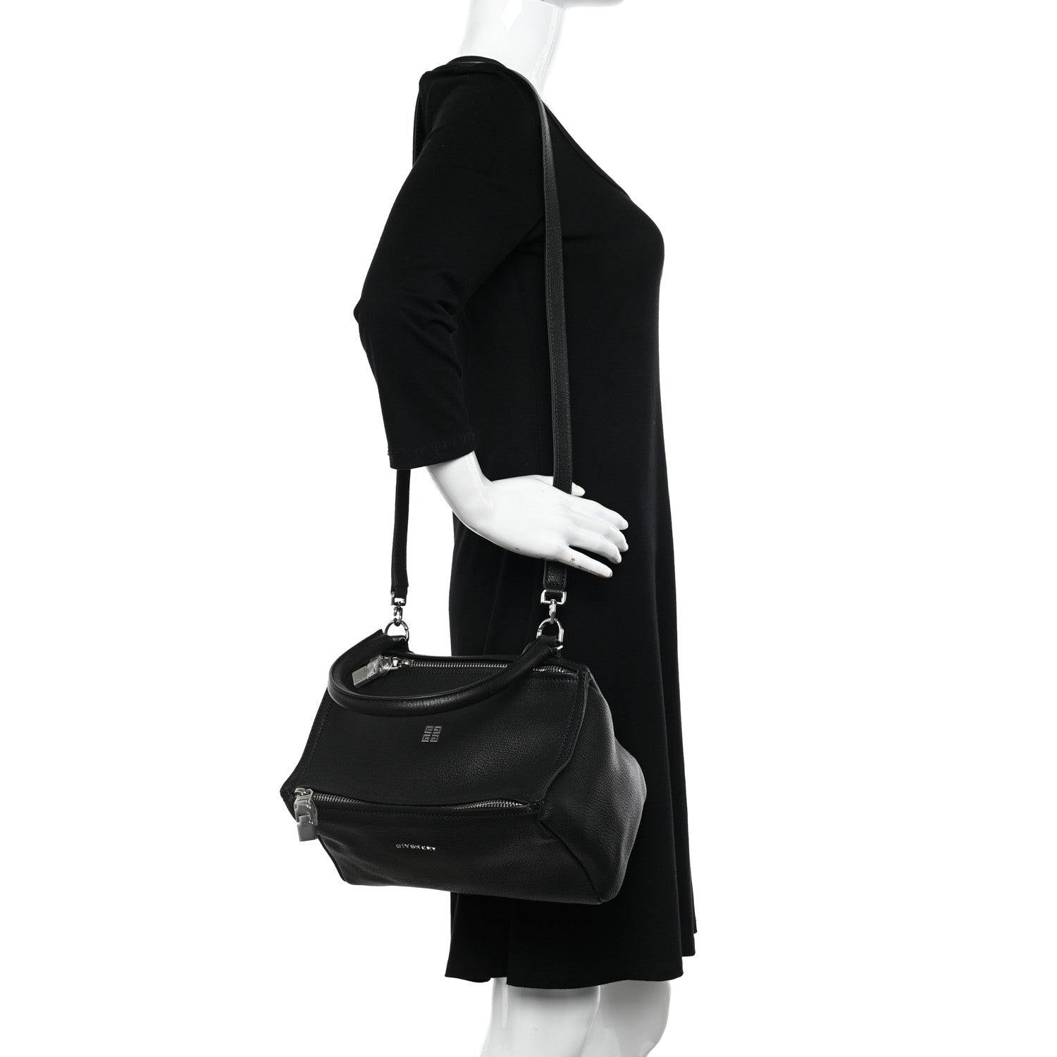 Givenchy Sugar Goatskin Small Pandora Black 1 of 10